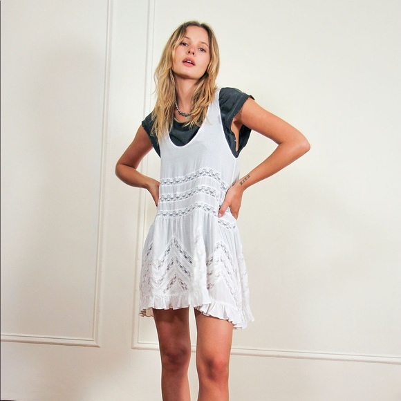 Free People Tops - Free People Voile and Lace Trapeze Slip